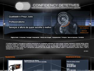 Thumbnail do site Confidency Detetives