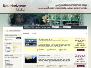Thumbnail do site Hotis Belo Horizonte - Reservas Online