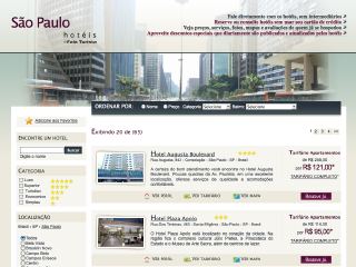 Thumbnail do site Hotis So Paulo - Reservas Online