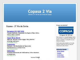 Thumbnail do site Copasa 2 Via