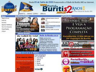 Thumbnail do site Portal Buritis - O Site Oficial de Buritis