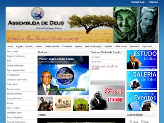 Thumbnail do site Assemblia de Deus em Guarapari