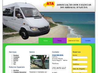 Thumbnail do site ATA - Associao dos Taxistas do Arraial d