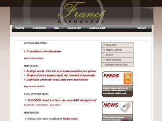 Thumbnail do site Franc Advogados