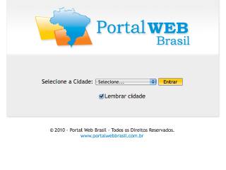 Thumbnail do site Portal Web Brasil