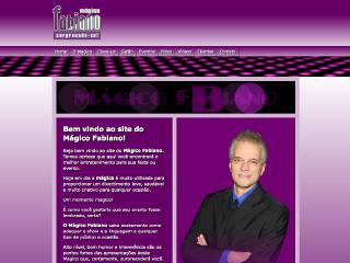 Thumbnail do site Mgico Fabiano - um show de mgico