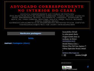 Thumbnail do site Advogacia Correspondente no interior do Cear