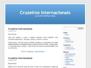 Thumbnail do site Cruzeiros Internacionais