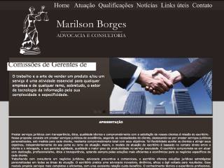 Thumbnail do site Marilson Borges - Advocacia e Consultoria