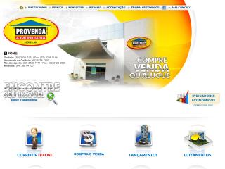 Thumbnail do site Provenda Imobiliria