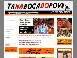 Thumbnail do site T na Boca do Povo
