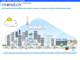 Thumbnail do site Mimdich - conhecer pessoas