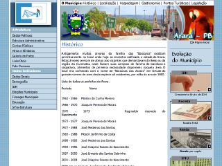 Thumbnail do site Prefeitura Municipal de Arara