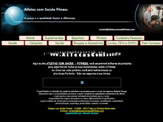 Thumbnail do site Atletas com Sade Fitness
