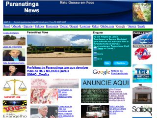 Thumbnail do site Paranatinga News