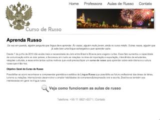 Thumbnail do site Curso de Russo
