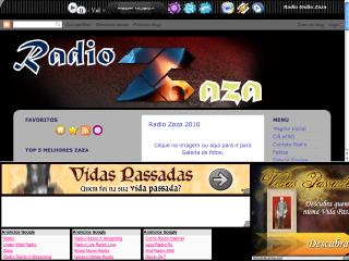 Thumbnail do site Radio Zaza