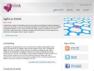 Thumbnail do site Enlink - Criao de Contedo