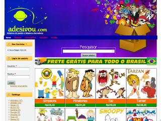 Thumbnail do site Adesivou - Adesivos decorativos