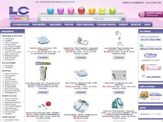 Thumbnail do site Lcmed Equipamentos para Medicina e Esttica