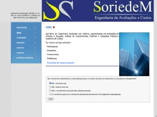 Thumbnail do site SoreiedeM Engenharia de Avaliaes e Custos