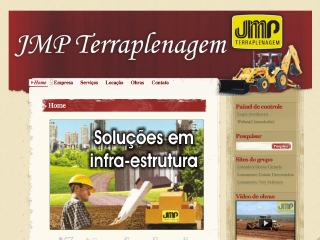 Thumbnail do site JMP Terraplenagem