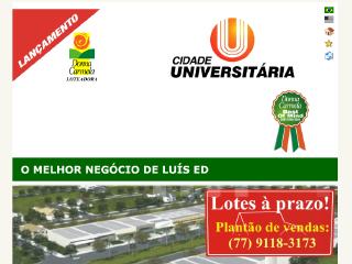Thumbnail do site Cidade Universitria - Loteamento