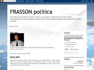 Thumbnail do site Frasson Poltica