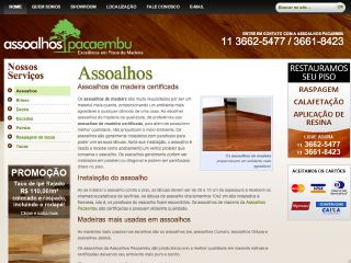Thumbnail do site Assoalhos Pacaembu - Assoalhos de Madeira