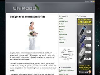 Thumbnail do site Chipado