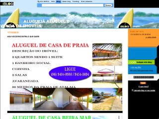 Thumbnail do site Aluguel e Venda de Casas em Luis Correia 