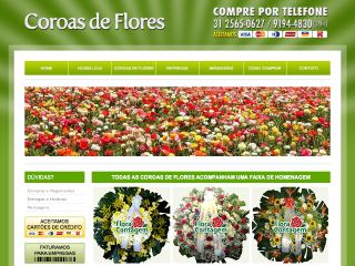 Thumbnail do site Coroas de Flores