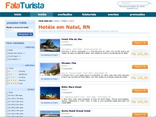 Thumbnail do site Reserva de hotel em Natal - FalaTurista