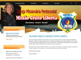 Thumbnail do site Misso Cristo Liberta