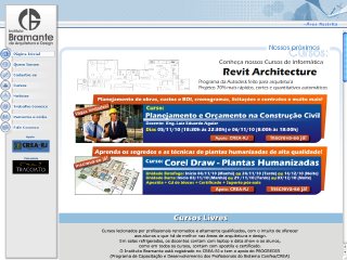 Thumbnail do site Instituto Bramante de Arquitetura e Design