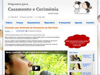 Thumbnail do site Banda Casamento