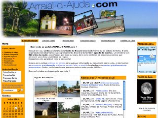 Thumbnail do site Arraial-d-Ajuda.com : Agenda 2015, Fotos, Diretrio