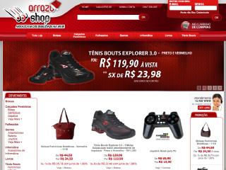 Thumbnail do site ArrazoShop - Calados, Bolsa