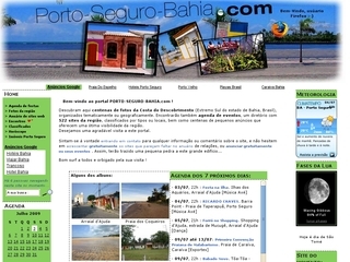 Thumbnail do site Porto-Seguro-Bahia.com: Agenda, Fotos, Diretrio de sites...