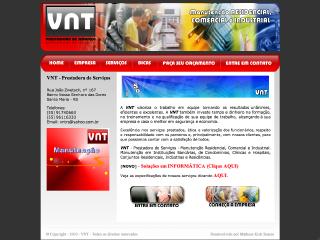 Thumbnail do site VNT - Prestadora de Servios