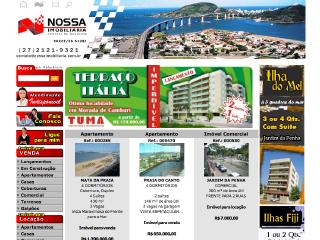 Thumbnail do site Nossa Imobiliria