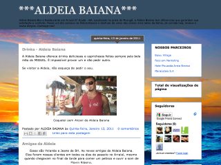 Thumbnail do site Aldeia Baiana - Bar e Restaurante