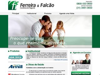 Thumbnail do site Ferreira & Falco Corretora de Seguros