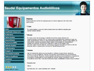 Thumbnail do site Saudel Equipamentos Audiollicos