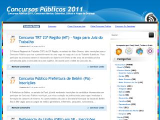 Thumbnail do site Concursos Pblicos