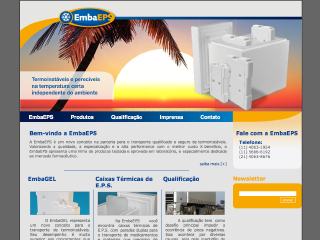 Thumbnail do site EmbaEPS - Gelo Reciclvel, Emba Gel, Caixas de Iso