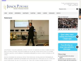 Thumbnail do site Palestrante Motivacional Junior Portare