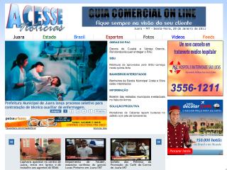 Thumbnail do site Acesse Notcias - Seu novo Portal de Notcias