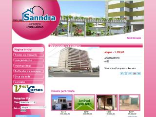 Thumbnail do site Sanndra Imobiliria