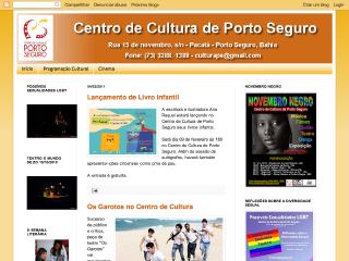 Thumbnail do site Centro de Cultura de Porto Seguro